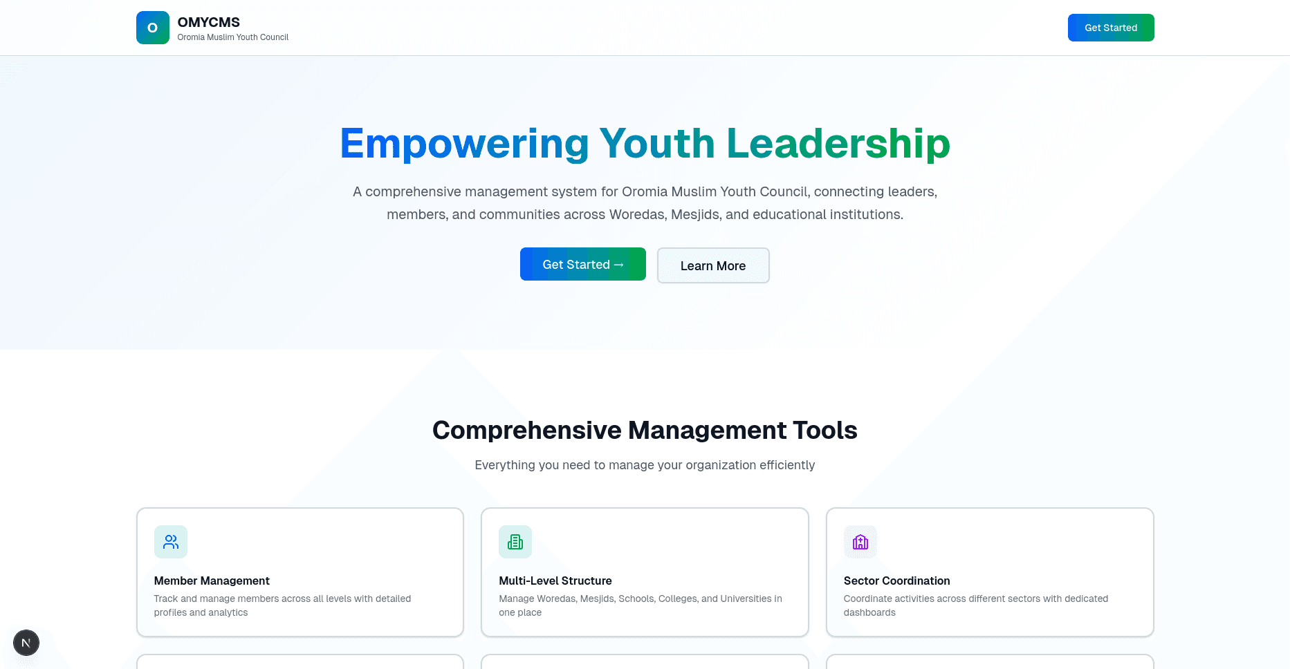OMYC Management System